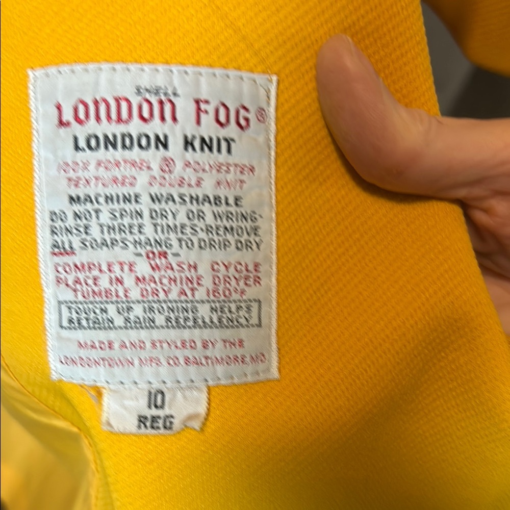 London Fog Trench Women’s Size 10 Reg - Picture 9 of 10